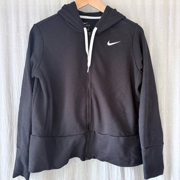 Nike Jackets & Blazers - Nike Women's Black Full-Zip Hoodie